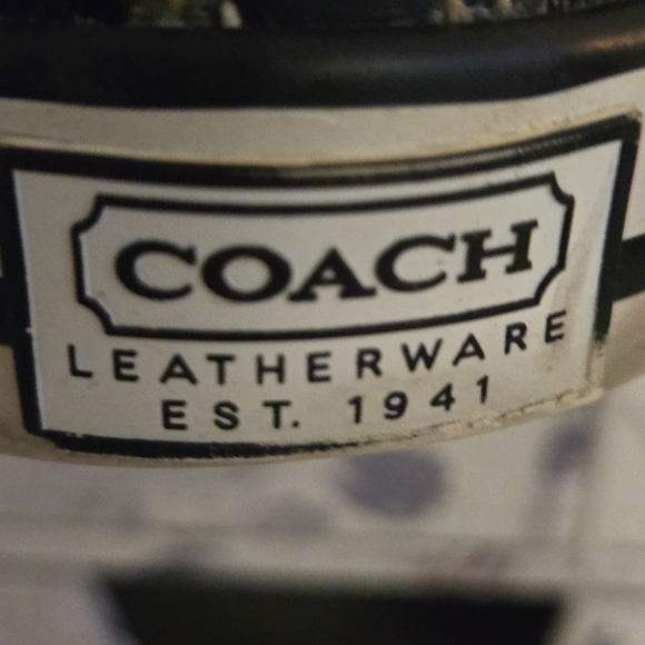 Coach x Converse Bonney Black Sz 9.5 B EUC - Picture 4 of 13